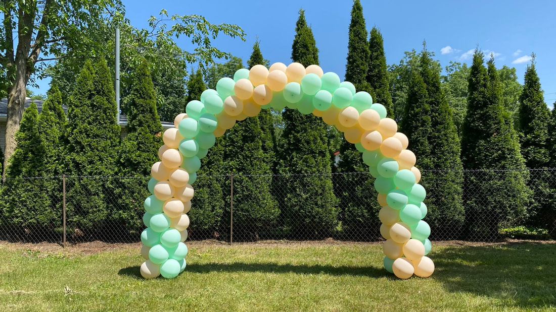 Balloon arches for birthday parties, corporate events & more! Newmarket, Bradford, Barrie & gta!