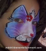 Face painter Tanya. Providing face painting services in Newmarket, Toronto and the gta!