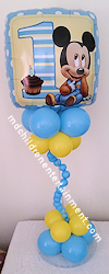 First Birthday - Mickey - Balloon Decoration - Toronto, Newmarket, Vaughan