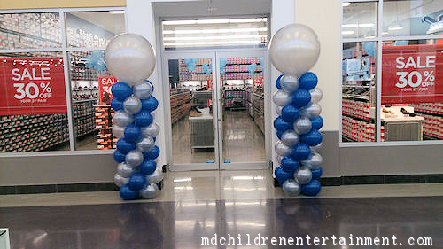 Balloon Spiral Columns - Store Grand Openings - Toronto - GTA