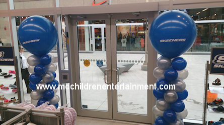 Store Grand Opening Balloon Columns - Entrance Balloons - Toronto