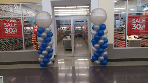 Balloon Spiral Columns - Store Grand Openings - Toronto - GTA