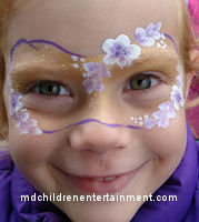 Face painting parties in Toronto, Newmarket and surrounding areas.