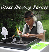 Glass blowing parties for kids birthday's, corporate events and all occasions. Toronto, Hamilton and gta.