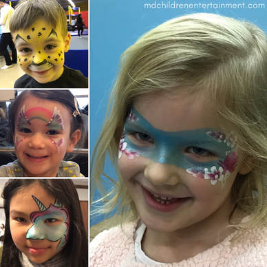 Professional face painters available in Toronto, Vaughan, Newmarket, Markham and gta!