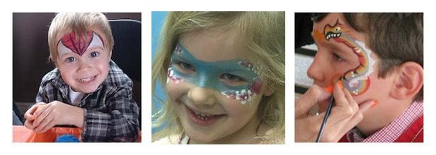 Face painting services - Toronto, Newmarket and gta. Kids birthday parties and corporate events!