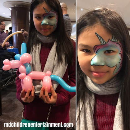 Balloon animals and face painting for birthday parties! We service Toronto and the gta!