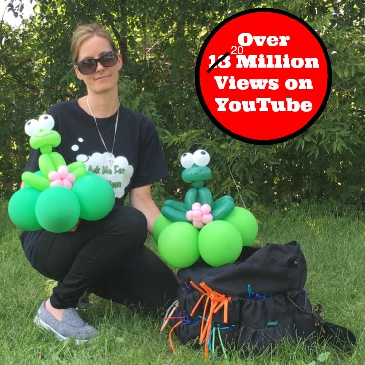 tanya the balloon twister is famous on YouTube! Hire Tanya today to twist your event away!