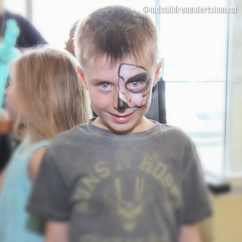 Boy face painting! Hire pro face painters in Brampton, Toronto and gta!