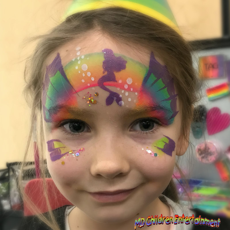 Face painting services for Bradford, Newmarket, Vaughan, Toronto, Oakville, Mississauga and more!
